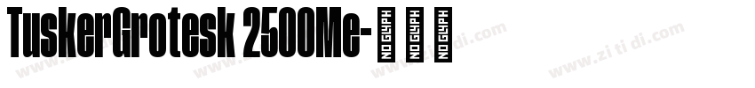 TuskerGrotesk 2500Me字体转换 TuskerGrotesk 2500Me字体转换